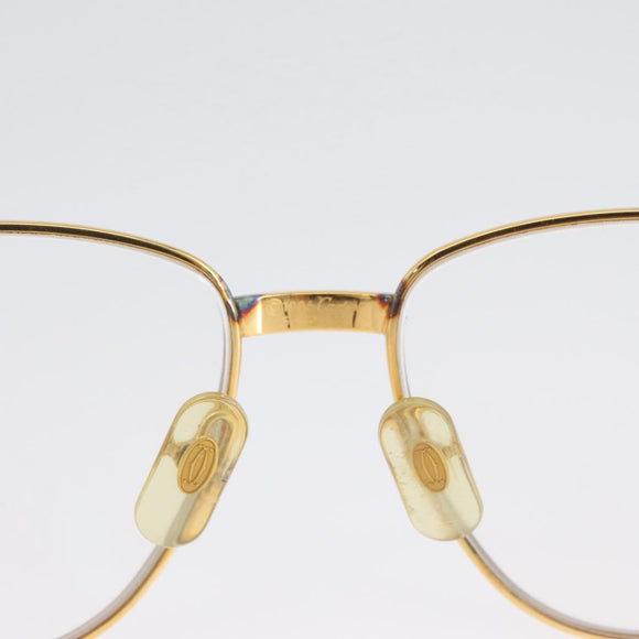 CARTIER Trinity Glasses metal Gold Tone Auth am10922
