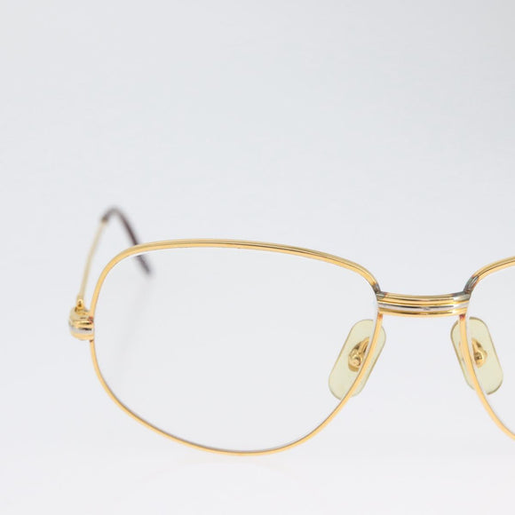 CARTIER Trinity Glasses metal Gold Tone Auth am10922