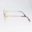 CARTIER Trinity Glasses metal Gold Tone Auth am10922-7