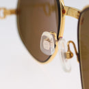CARTIER Sunglasses metal Gold Tone Auth am10923-10