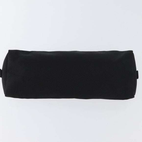 TUMI Pouch Name Tag Leather nylon 6 Set Black Auth am10927