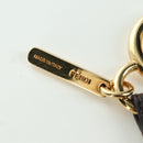 FENDI Pom Pom Bag Charm Dark Brown Auth am10929V-10