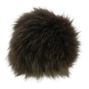 FENDI Pom Pom Bag Charm Dark Brown Auth am10929V-9