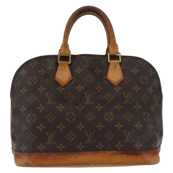 LOUIS VUITTON Monogram Alma Hand Bag M51130 LV Auth am10936