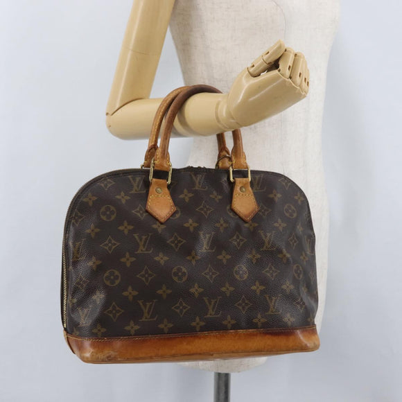 LOUIS VUITTON Monogram Alma Hand Bag M51130 LV Auth am10936