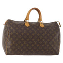 LOUIS VUITTON Monogram Speedy 40 Hand Bag M41522 LV Auth am10938-1