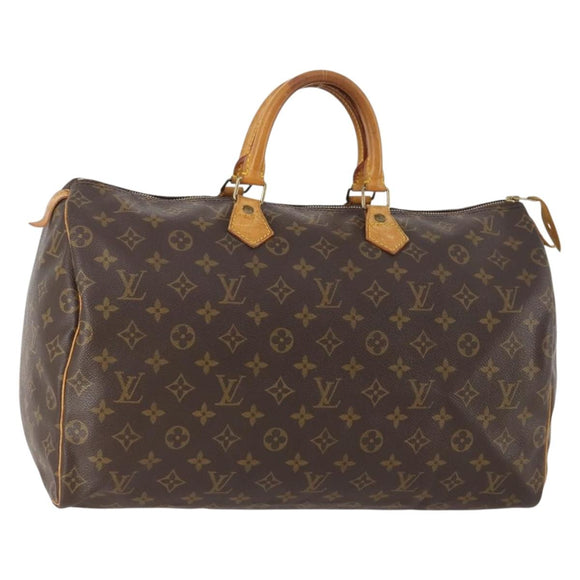 LOUIS VUITTON Monogram Speedy 40 Hand Bag M41522 LV Auth am10938