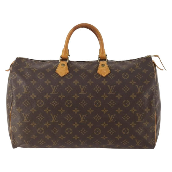 LOUIS VUITTON Monogram Speedy 40 Hand Bag M41522 LV Auth am10938