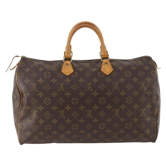 LOUIS VUITTON Monogram Speedy 40 Hand Bag M41522 LV Auth am10938