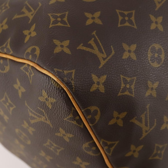 LOUIS VUITTON Monogram Keepall 55 Boston Tas M41424 LV Auth am10942