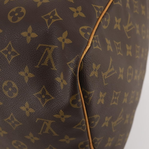 LOUIS VUITTON Monogram Keepall 55 Boston Tas M41424 LV Auth am10942