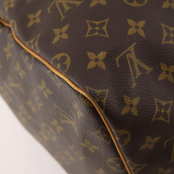 LOUIS VUITTON Monogram Keepall 55 Boston Tas M41424 LV Auth am10942