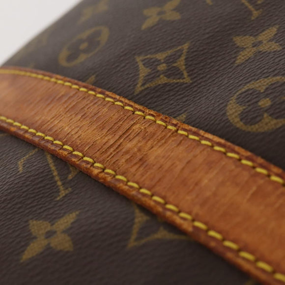 LOUIS VUITTON Monogram Keepall 55 Boston Tas M41424 LV Auth am10942