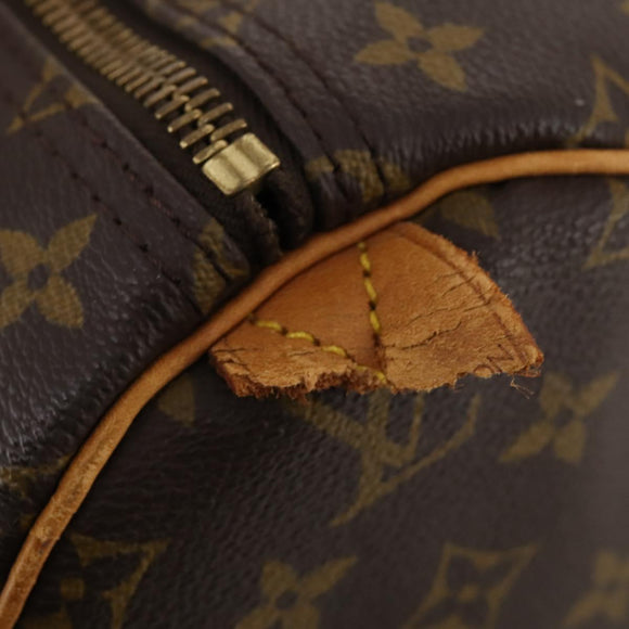 LOUIS VUITTON Monogram Keepall 55 Boston Tas M41424 LV Auth am10942