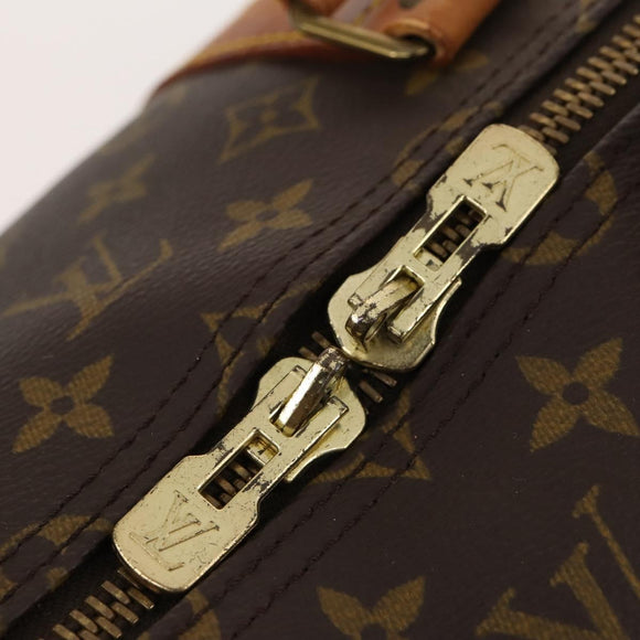 LOUIS VUITTON Monogram Keepall 55 Boston Tas M41424 LV Auth am10942