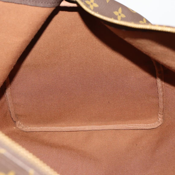 LOUIS VUITTON Monogram Keepall 55 Boston Tas M41424 LV Auth am10942