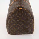 LOUIS VUITTON Monogram Keepall 55 Boston Tas M41424 LV Auth am10942-4