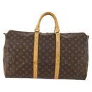 LOUIS VUITTON Monogram Keepall Bandouliere 50 Boston Bag M41416 LV Auth am10944-13