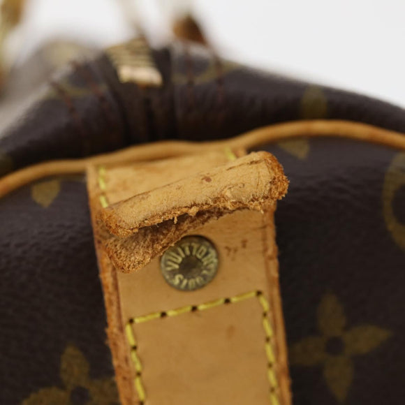 LOUIS VUITTON Monogram Keepall Bandouliere 50 Boston Bag M41416 LV Auth am10944