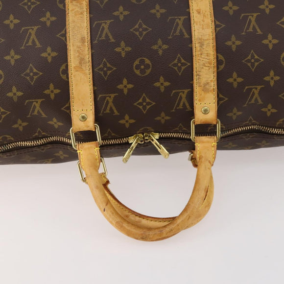 LOUIS VUITTON Monogram Keepall Bandouliere 50 Boston Bag M41416 LV Auth am10944