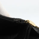 CHANEL Compact Long Wallet Patent leather Black CC Auth am10949A-23