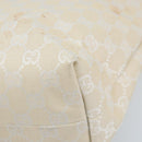 GUCCI GG Canvas Tote Bag Outlet Gold White 257250 Auth am10958-14