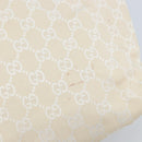 GUCCI GG Canvas Tote Bag Outlet Gold White 257250 Auth am10958-9