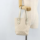 GUCCI GG Canvas Tote Bag Outlet Gold White 257250 Auth am10958-23