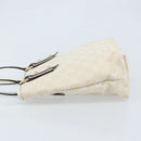 GUCCI GG Canvas Tote Bag Outlet Gold White 257250 Auth am10958-4