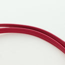 PRADA Chain Tote Bag Nylon Gold Pink Auth am10964V-8