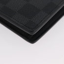 LOUIS VUITTON Damier Graphite Portefeuille Plaza Wallet N62665 LV Auth am10965V-15