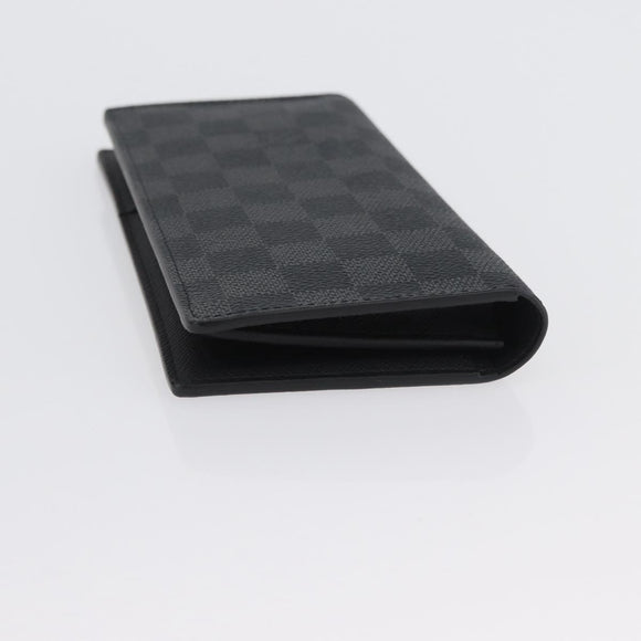 LOUIS VUITTON Damier Graphite Portefeuille Plaza Wallet N62665 LV Auth am10965V