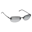 CHANEL CC Sunglasses metal Black CC Auth am10967V-1