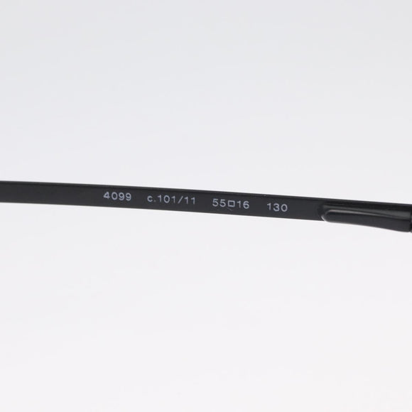 CHANEL CC Sunglasses metal Black CC Auth am10967V