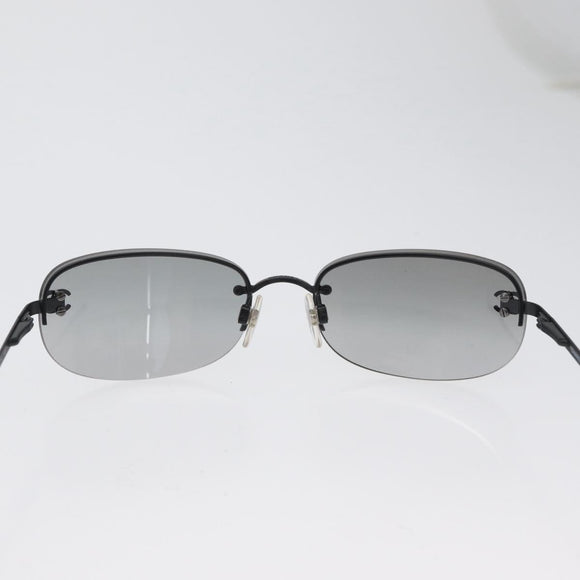 CHANEL CC Sunglasses metal Black CC Auth am10967V