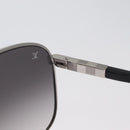 LOUIS VUITTON Sunglasses metal Black LV Auth am10968V-14