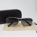 LOUIS VUITTON Sunglasses metal Black LV Auth am10968V-12