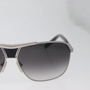 LOUIS VUITTON Sunglasses metal Black LV Auth am10968V-4