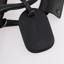 GUCCI Garment Cover Nylon Black Silver 011 2702 Auth am10969-19