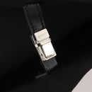 GUCCI Garment Cover Nylon Black Silver 011 2702 Auth am10969-20
