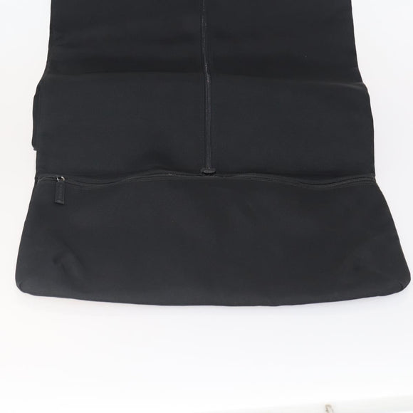 GUCCI Garment Cover Nylon Black Silver 011 2702 Auth am10969