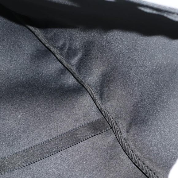 GUCCI Garment Cover Nylon Black Silver 011 2702 Auth am10969