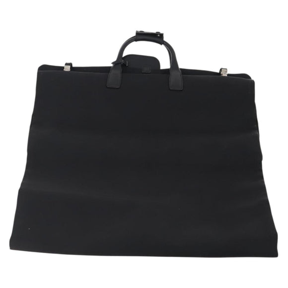 GUCCI Garment Cover Nylon Black Silver 011 2702 Auth am10969
