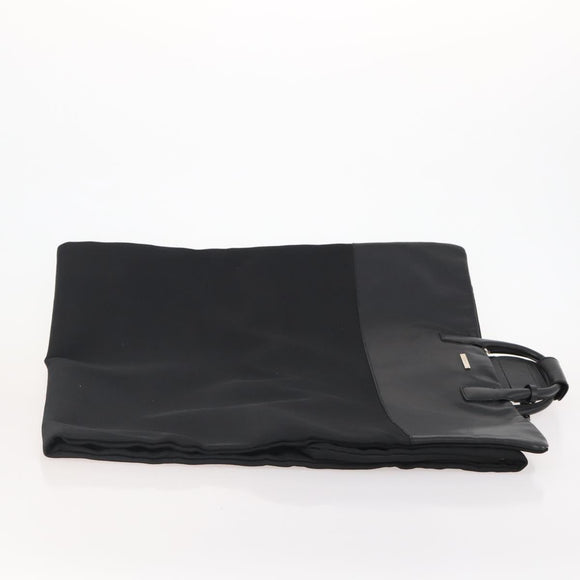 GUCCI Garment Cover Nylon Black Silver 011 2702 Auth am10969