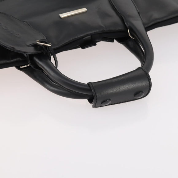 GUCCI Garment Cover Nylon Black Silver 011 2702 Auth am10969