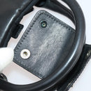 GUCCI Garment Cover Nylon Black Silver 011 2702 Auth am10969-8
