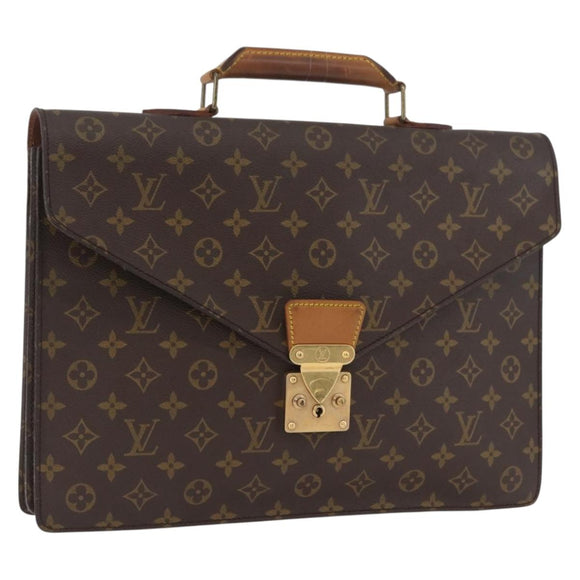 LOUIS VUITTON Monogram Serviette Conseiller Briefcase M53331 LV Auth am10970