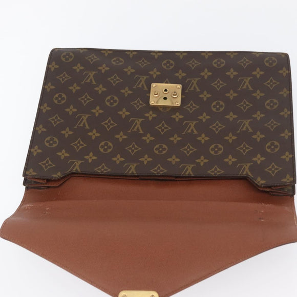 LOUIS VUITTON Monogram Serviette Conseiller Briefcase M53331 LV Auth am10970
