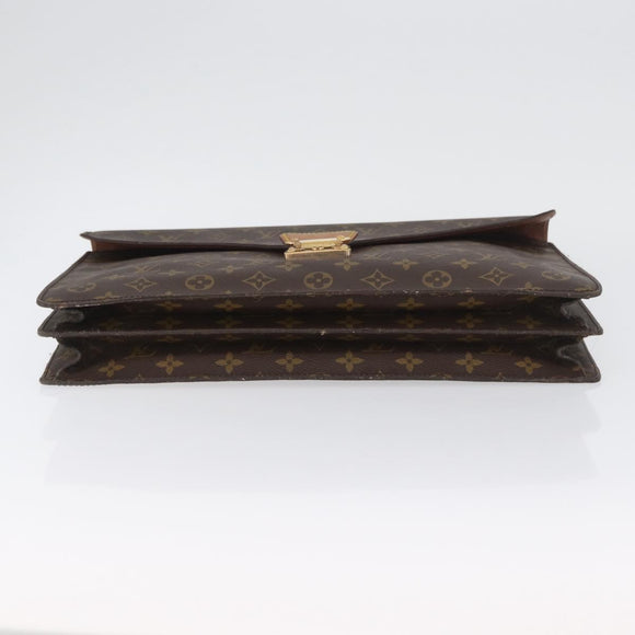 LOUIS VUITTON Monogram Serviette Conseiller Briefcase M53331 LV Auth am10970