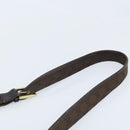 GUCCI GG Canvas Shoulder Bag Gold Brown 91762 Auth am10977-8